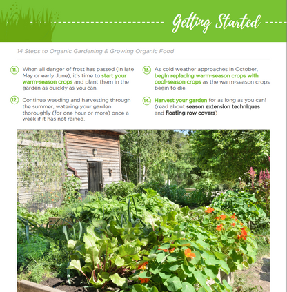 Ebook Organic Vegetables Gardening Grow Guides