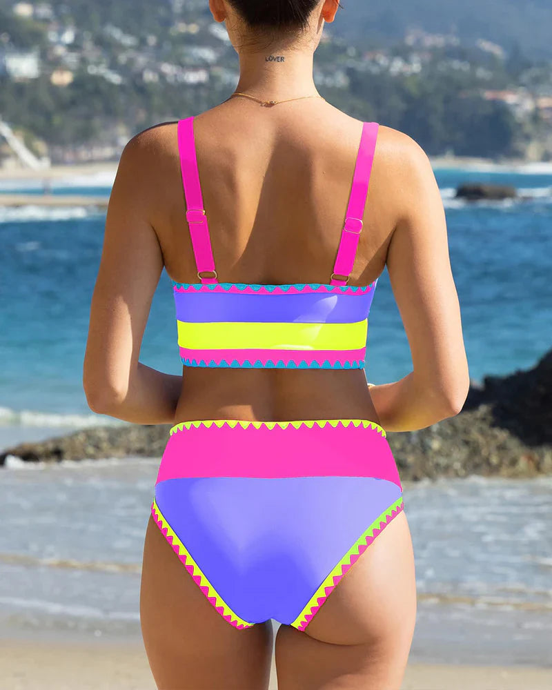 Tummy Control Swimsuits 3 Piece Bathing Suits