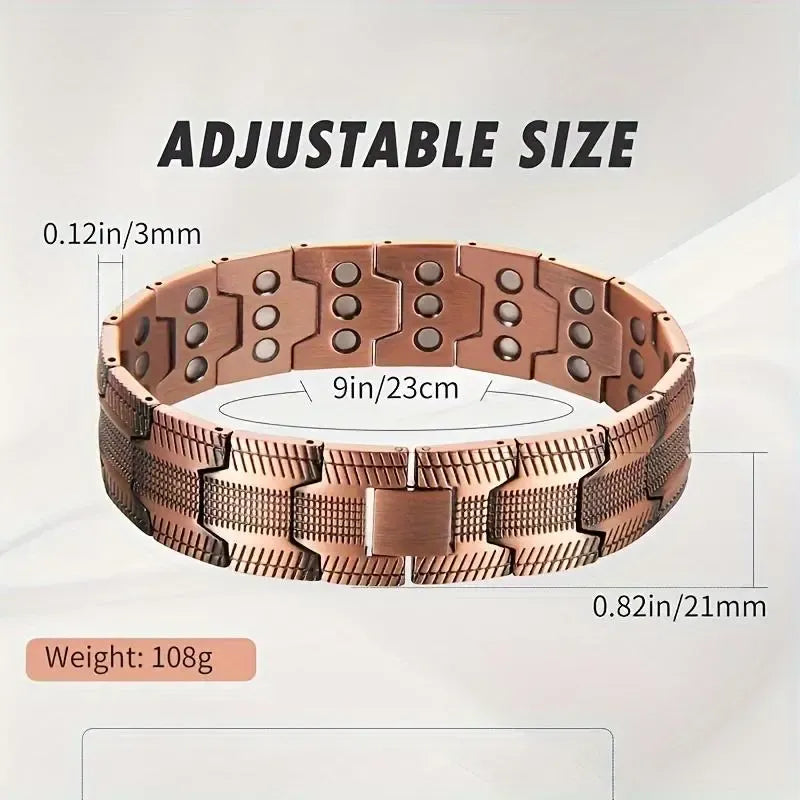 Copper Magnetic Bracelet | Relieve Fatigue and Promote Blood Circulati