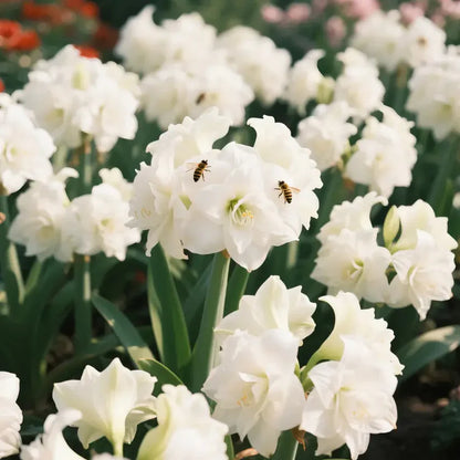 Double Perfume Amaryllis Bulbs- Blooming In 40 Days