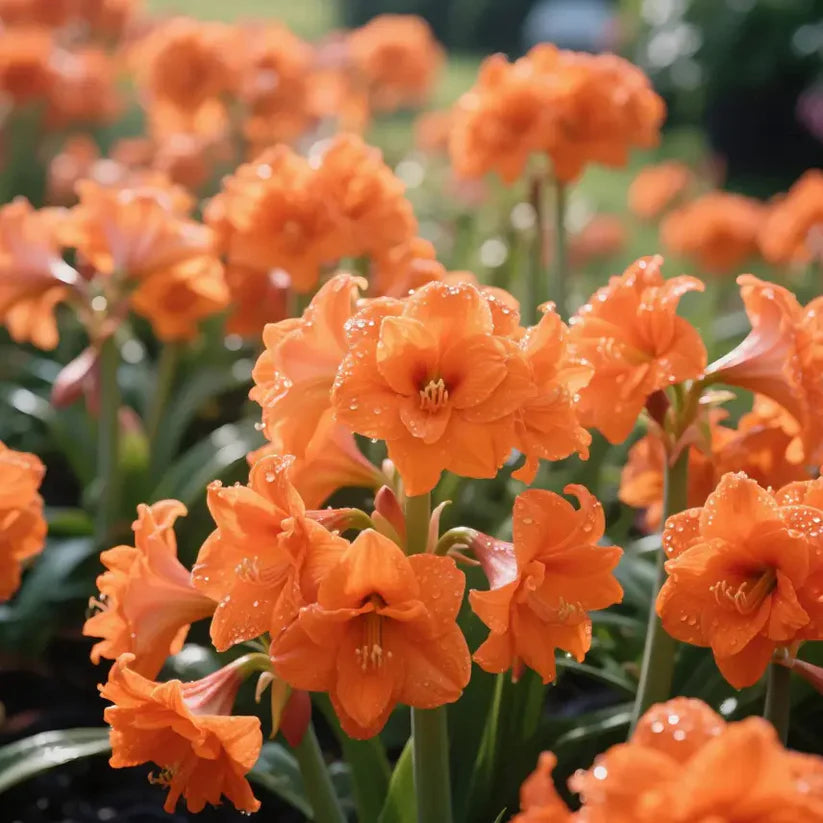 Double Perfume Amaryllis Bulbs- Blooming In 40 Days