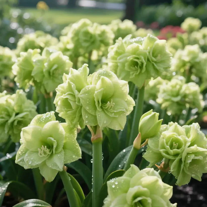 Double Perfume Amaryllis Bulbs- Blooming In 40 Days