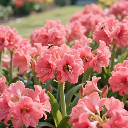 Double Perfume Amaryllis Bulbs- Blooming In 40 Days