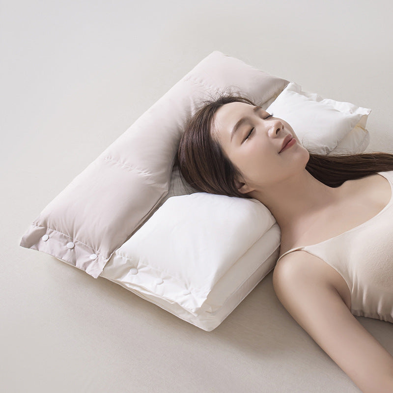 🔥 Olympic Promotion – For a limited time 40% off + free shipping ✈️🔥 Soft and Hard Dual-Zone Neck Support Pillow