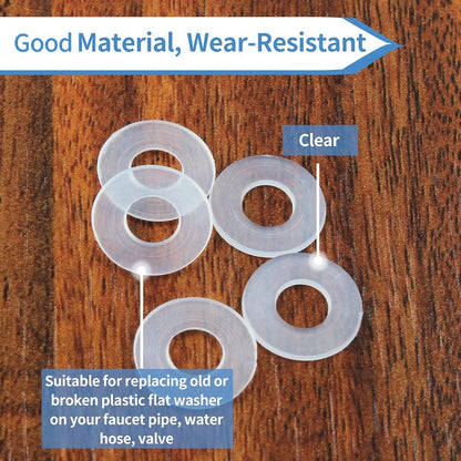 Transparent Faucet Leak-Proof Sealing Gasket