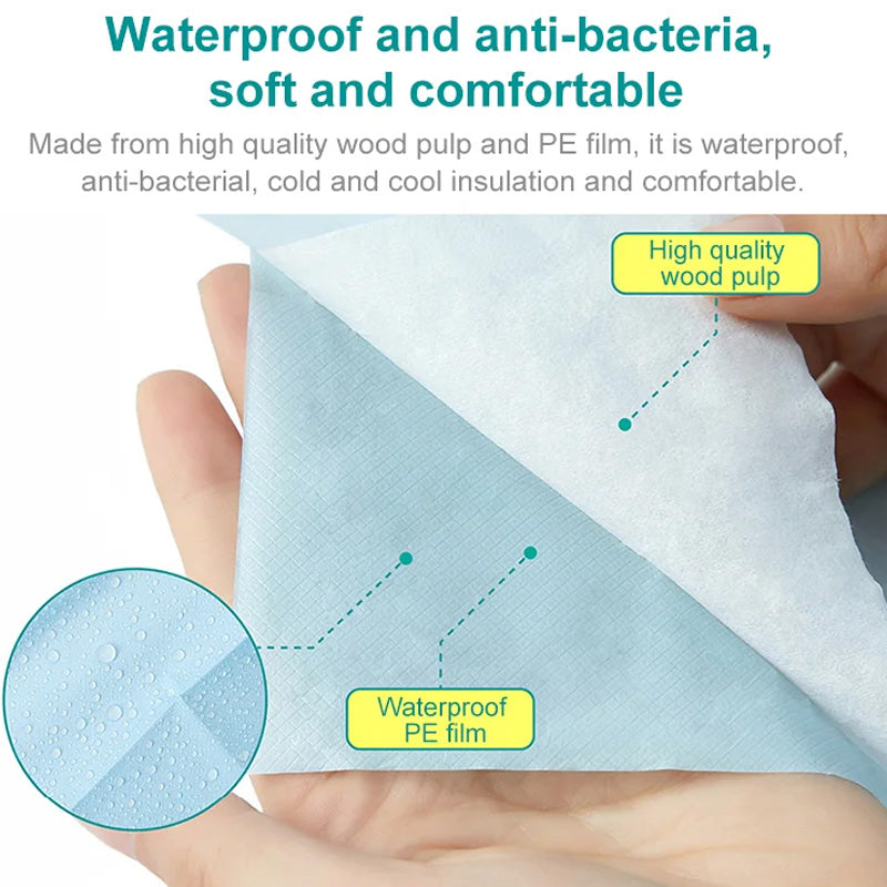 🔥 Limited Time Half Price - No Peel Adhesive Disposable Toilet Cover