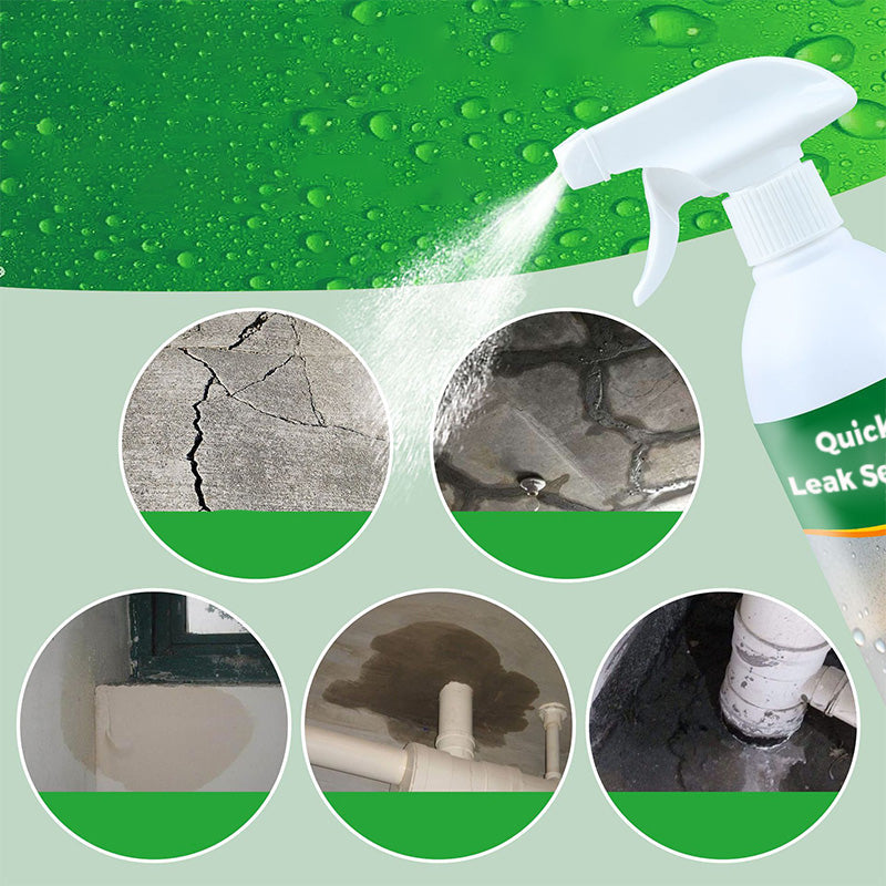 Quick-Dry Transparent Leak Seal Spray