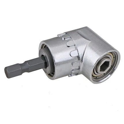 🔩105°Right Angle Head Drill Driver Extension Bit Power Screwdriver Socket Adapter