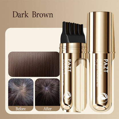 💇‍♀️✨ 2-in-1 Gray Hair Dye Comb—Perfectly even color every time!🎨
