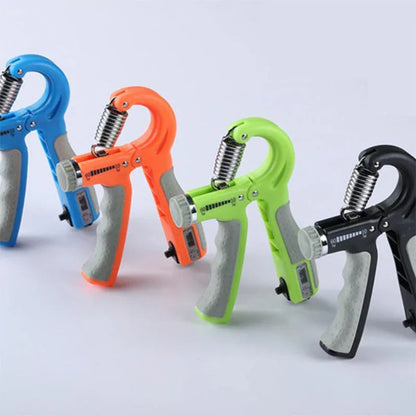 💪 50% OFF NOW ! ✨ Adjustable Counting Hand Grip Strength Trainer – 5 Resistance Levels, LCD Counter & Portable Design 🔋