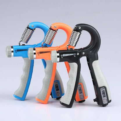 💪 50% OFF NOW ! ✨ Adjustable Counting Hand Grip Strength Trainer – 5 Resistance Levels, LCD Counter & Portable Design 🔋