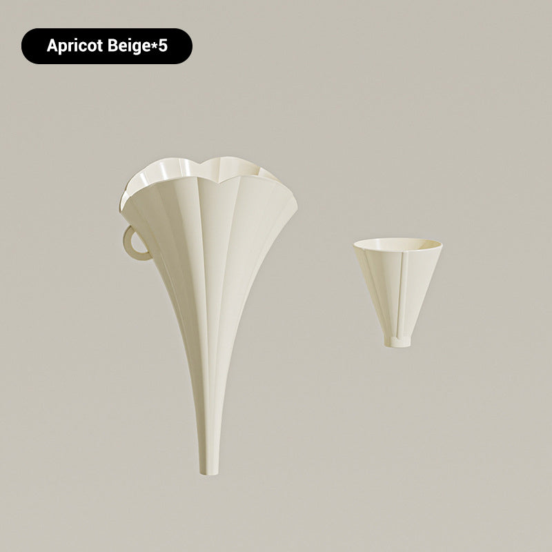 5PCS Multifuntional Foldable Kitchen Flower Funnels