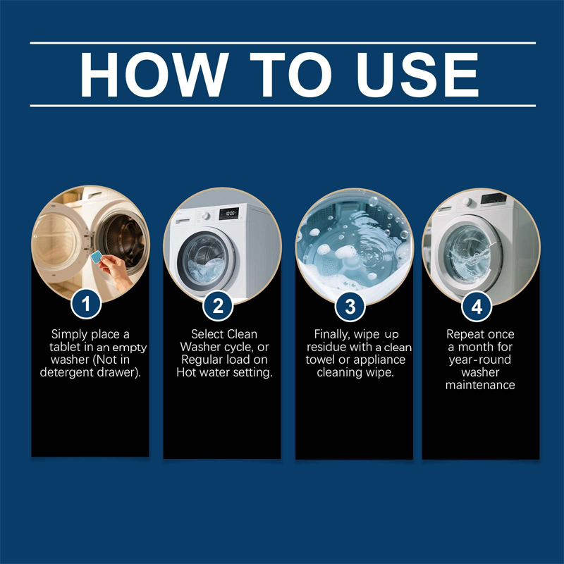 Pet Owner's Washing Machine Cleaner Tablets