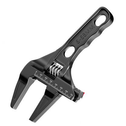 Reversible Wide-Opening Short-Handle Sink Wrench