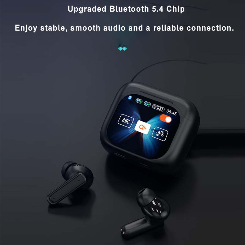 Compact Touch-Control Clear-Sound Earbuds